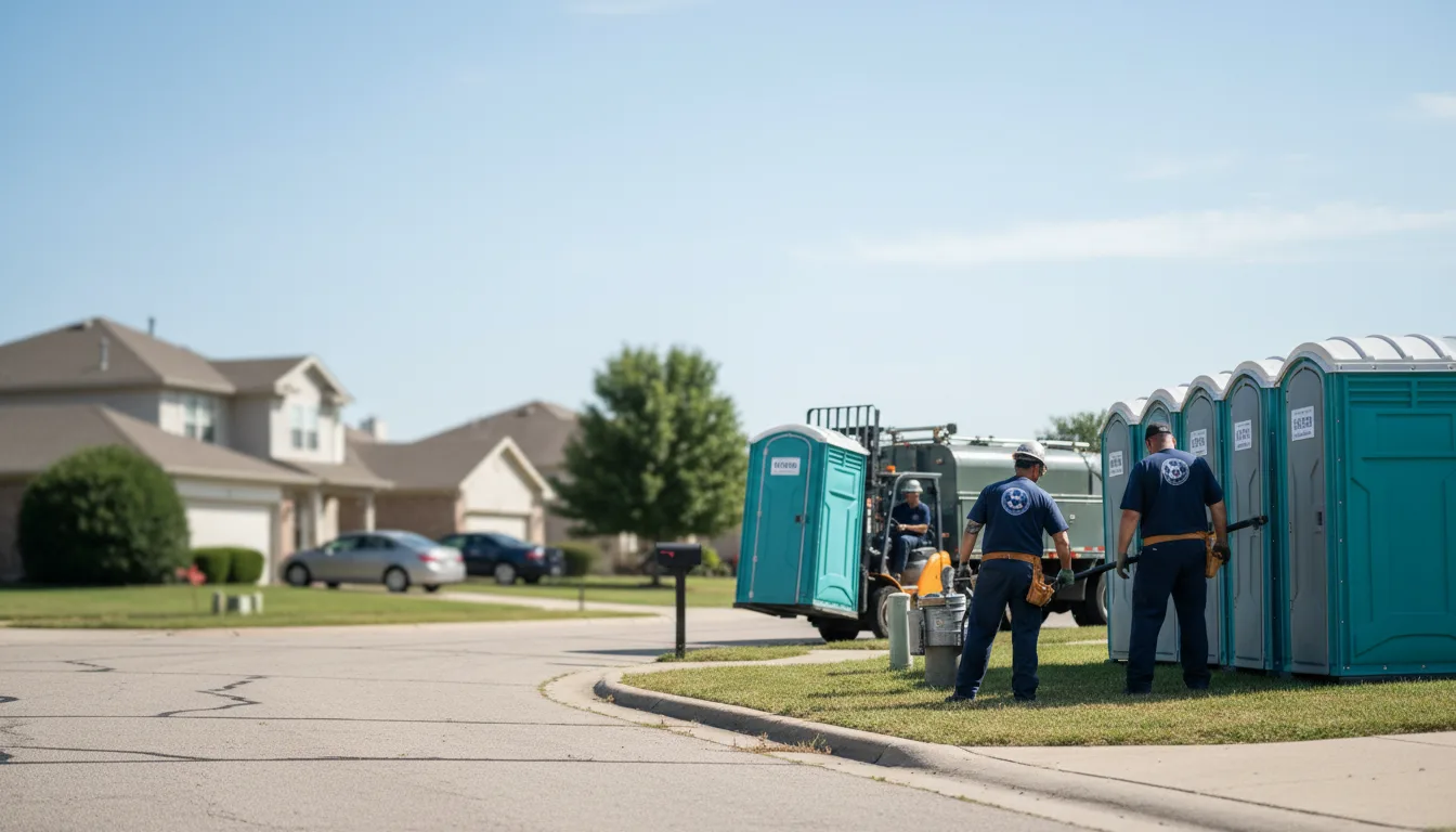 Porta Potty Rental in Little Meadows, PA near me
